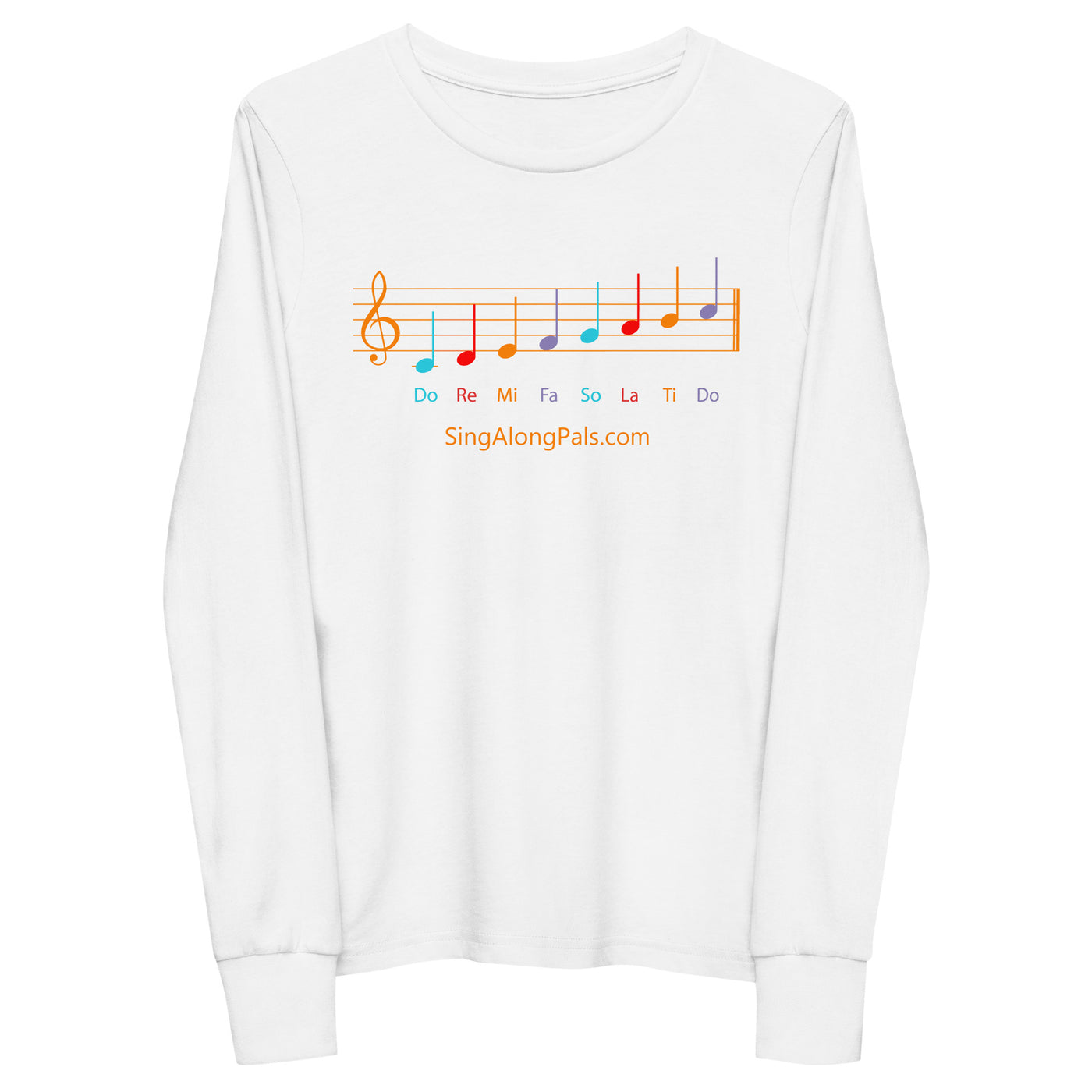 DO RE MI Youth long sleeve tee - SingAlong Pals