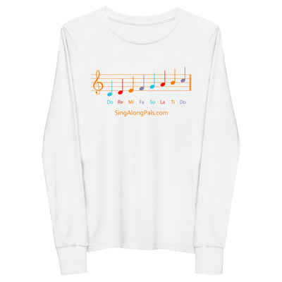 DO RE MI Youth long sleeve tee - SingAlong Pals