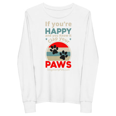 IF YOUR HAPPY Youth long sleeve tee - SingAlong Pals