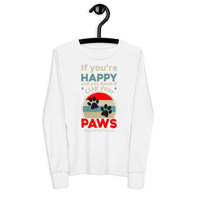 IF YOUR HAPPY Youth long sleeve tee - SingAlong Pals