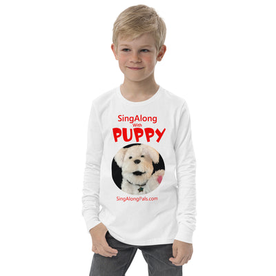 SINGALONG WITH PUPPY Youth long sleeve tee - SingAlong Pals