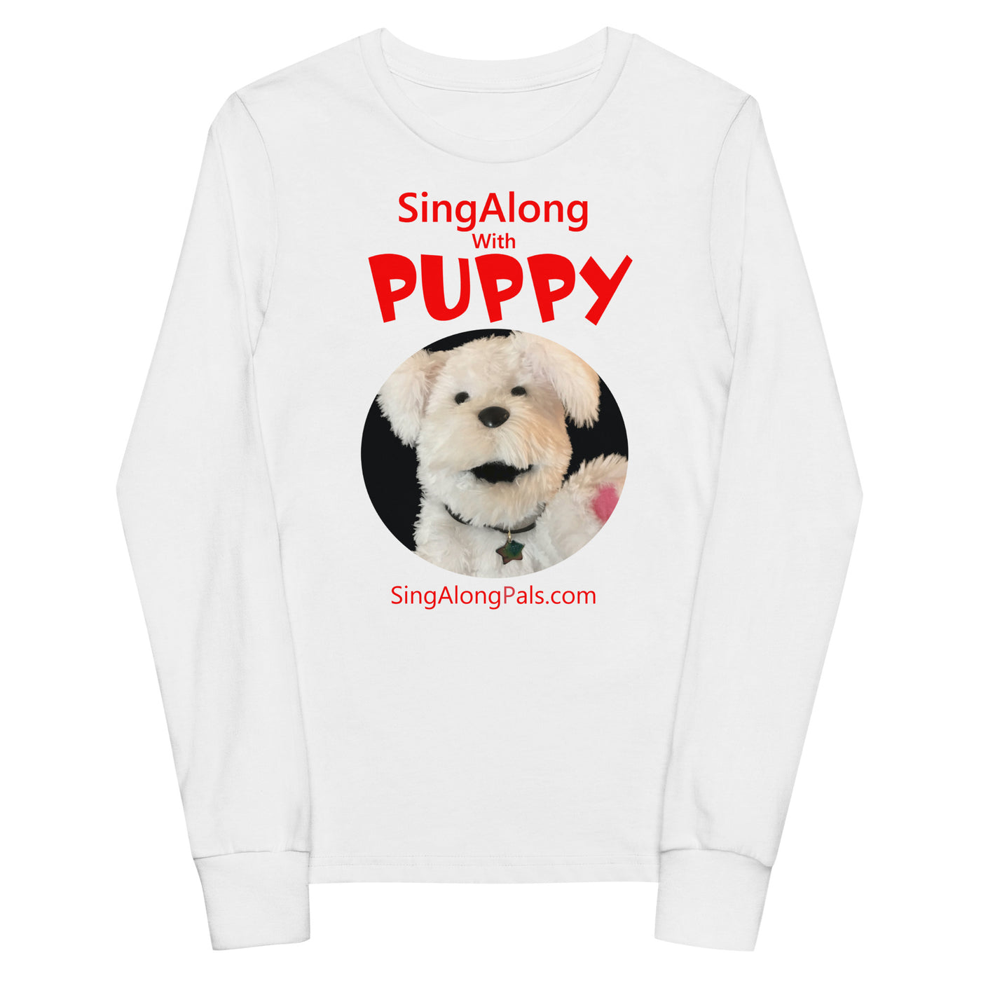 SINGALONG WITH PUPPY Youth long sleeve tee - SingAlong Pals