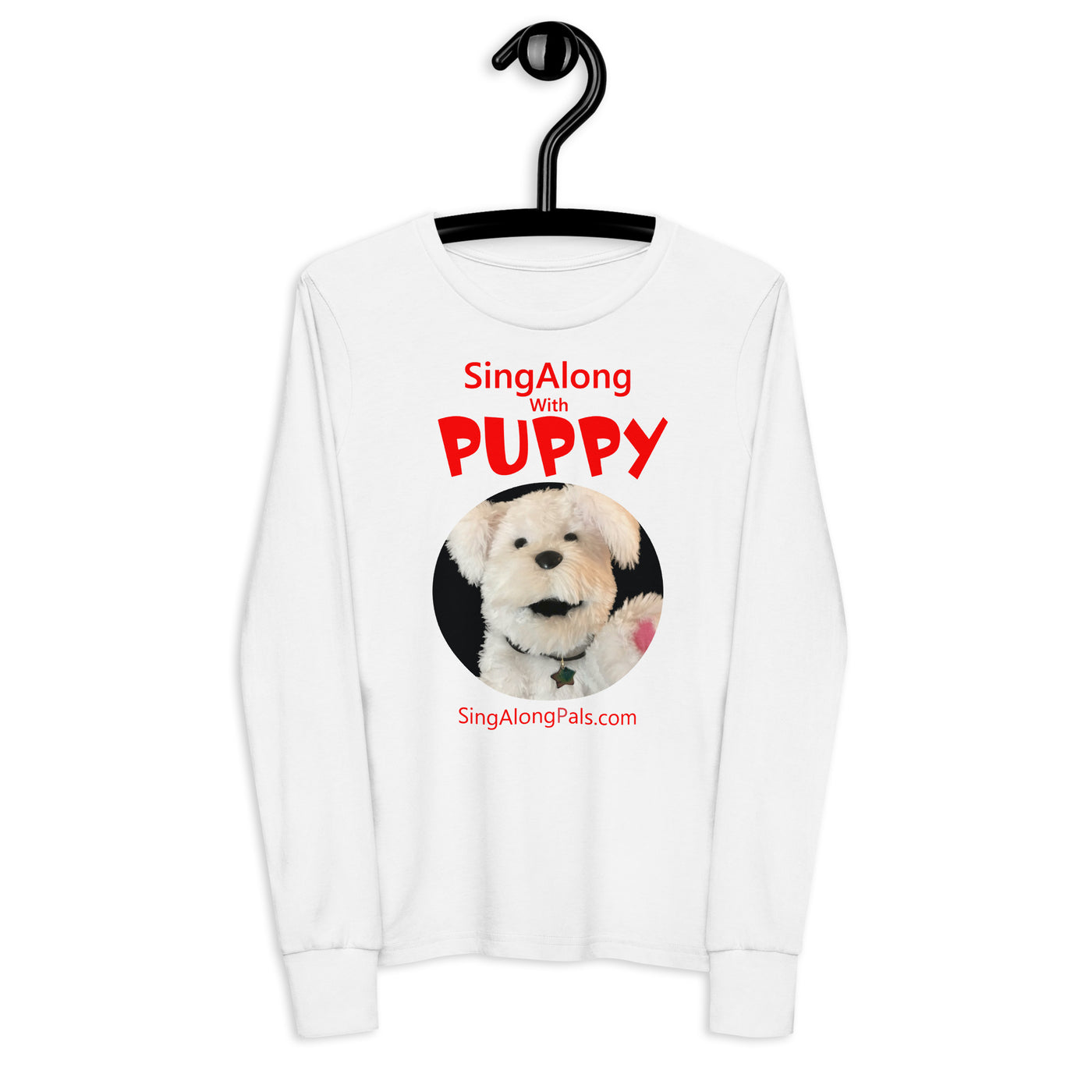 SINGALONG WITH PUPPY Youth long sleeve tee - SingAlong Pals