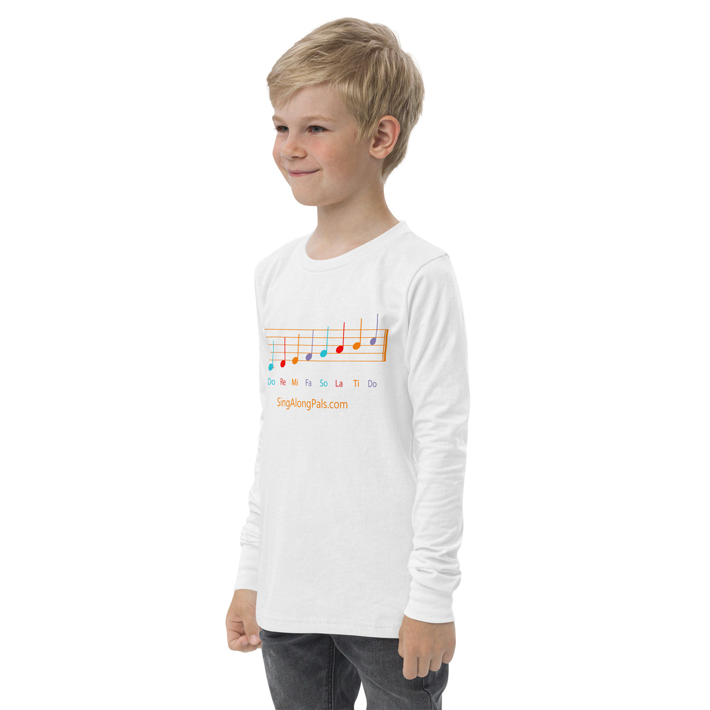 DO RE MI Youth long sleeve tee - SingAlong Pals