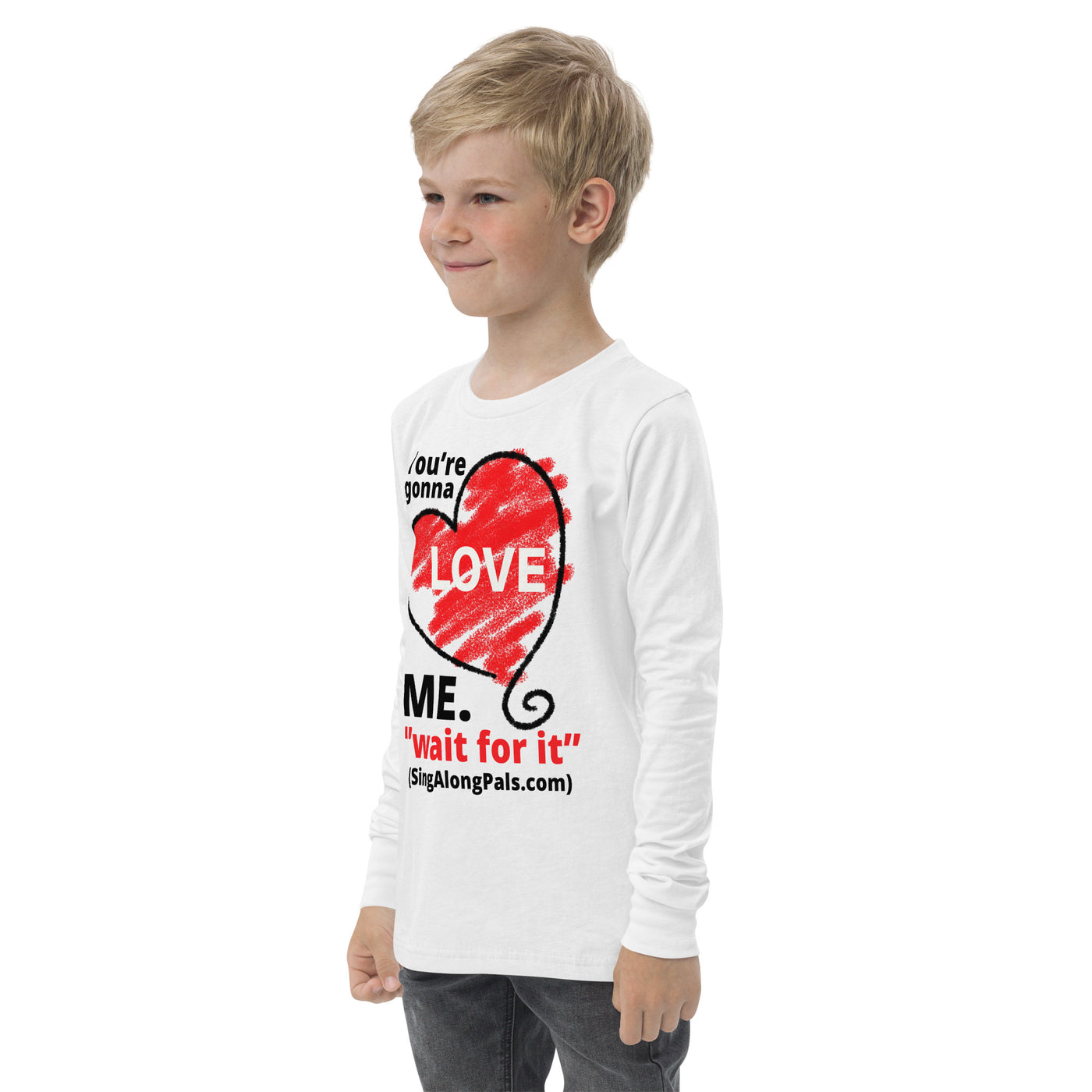 YOURE GONNA LOVE ME Youth long sleeve tee - SingAlong Pals