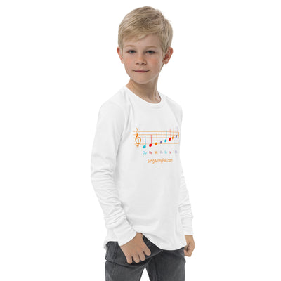 DO RE MI Youth long sleeve tee - SingAlong Pals