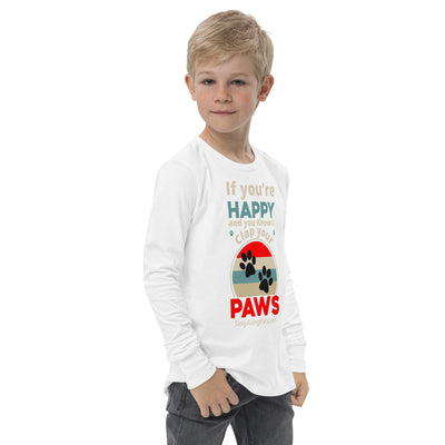 IF YOUR HAPPY Youth long sleeve tee - SingAlong Pals