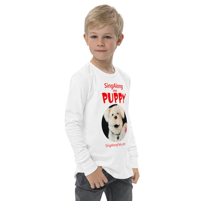 SINGALONG WITH PUPPY Youth long sleeve tee - SingAlong Pals