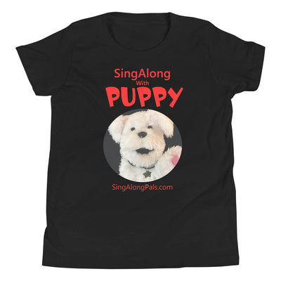 SingAlong with Puppy - Youth Staple Tee - SingAlong with Puppy, Youth - SingAlong Pals