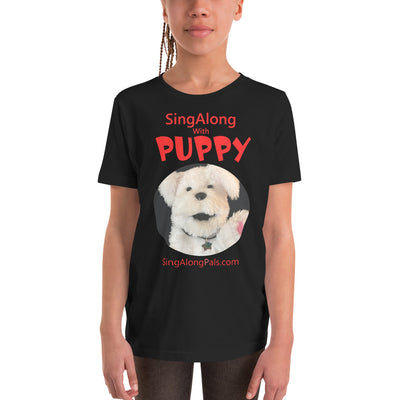 SingAlong with Puppy - Youth Staple Tee - SingAlong with Puppy, Youth - SingAlong Pals