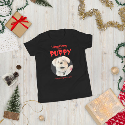 SingAlong with Puppy - Youth Staple Tee - SingAlong with Puppy, Youth - SingAlong Pals