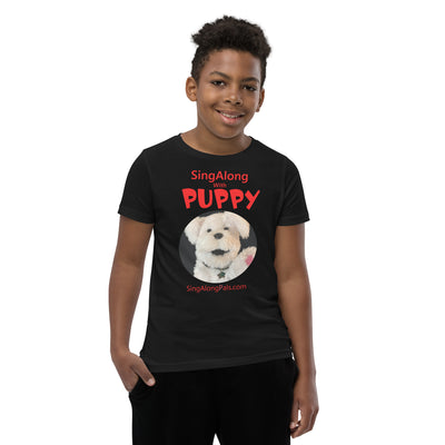 SingAlong with Puppy - Youth Staple Tee - SingAlong with Puppy, Youth - SingAlong Pals