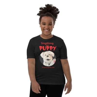 SingAlong with Puppy - Youth Staple Tee - SingAlong with Puppy, Youth - SingAlong Pals