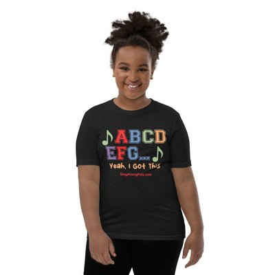 A B C D.. Youth Staple Tee - A B C D.., Featured, Youth - SingAlong Pals