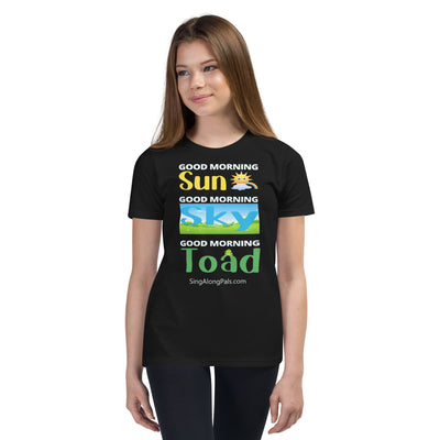 Sun - Sky - Toad.. Youth Staple Tee - Sun - sky - toad, Youth - SingAlong Pals