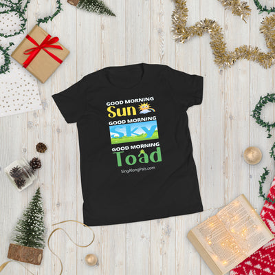 Sun - Sky - Toad.. Youth Staple Tee - Sun - sky - toad, Youth - SingAlong Pals