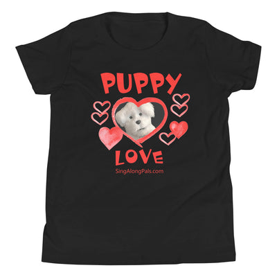 Puppy Love.. Youth Staple Tee - Puppy Love, Youth - SingAlong Pals