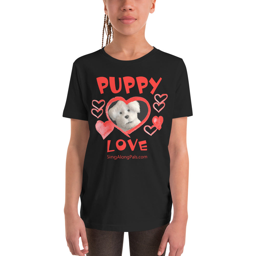 Puppy Love.. Youth Staple Tee - Puppy Love, Youth - SingAlong Pals