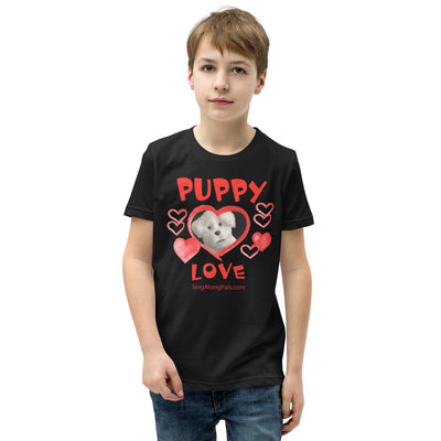 Puppy Love.. Youth Staple Tee - Puppy Love, Youth - SingAlong Pals