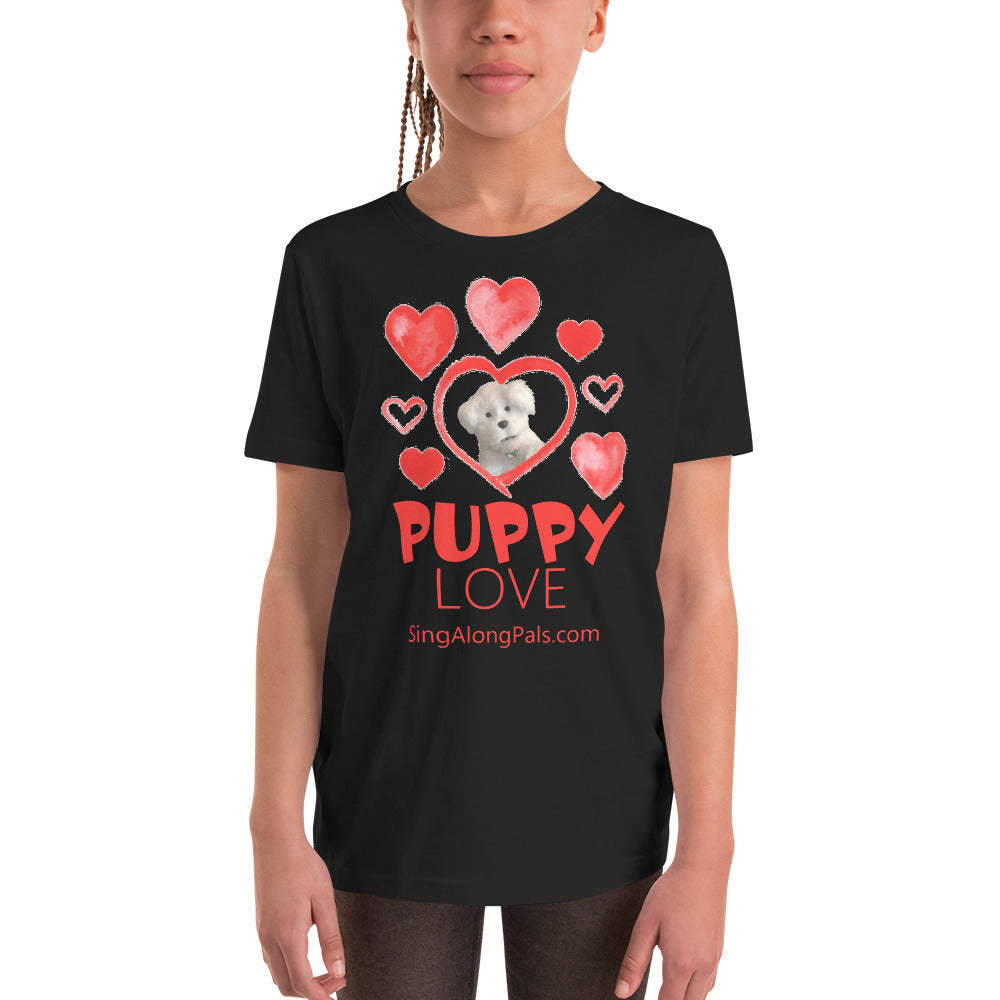 Puppy Love.. Youth Staple T-Shirt - Puppy Love, Youth - SingAlong Pals