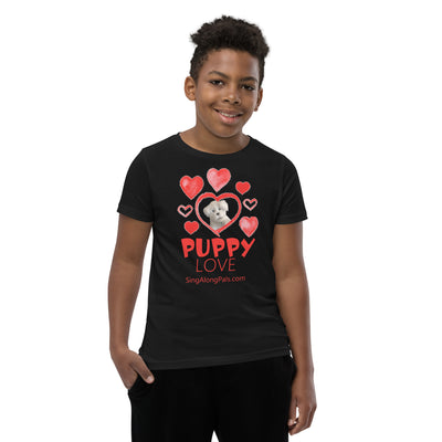 Puppy Love.. Youth Staple T-Shirt - Puppy Love, Youth - SingAlong Pals