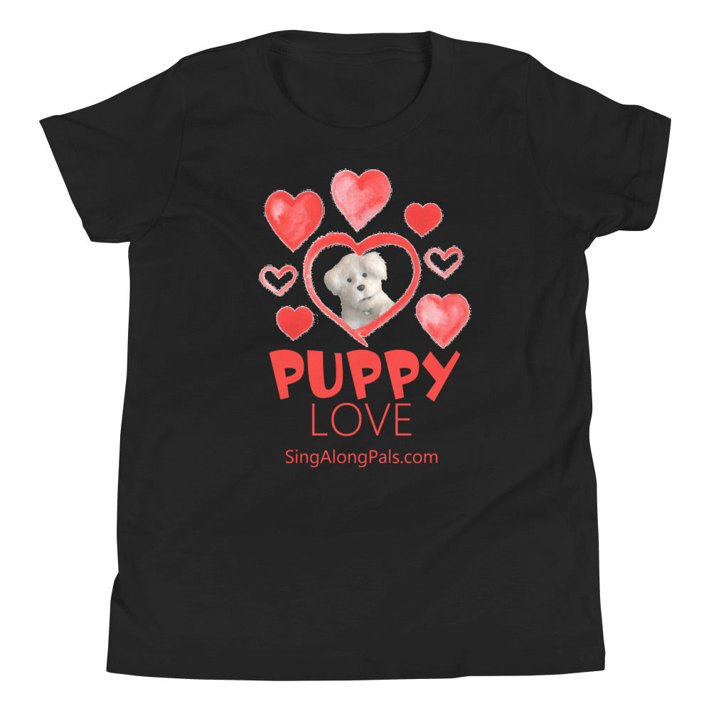 Puppy Love.. Youth Staple T-Shirt - Puppy Love, Youth - SingAlong Pals