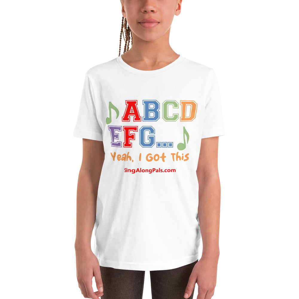 A B C D.. Youth Staple Tee - A B C D.., Youth - SingAlong Pals