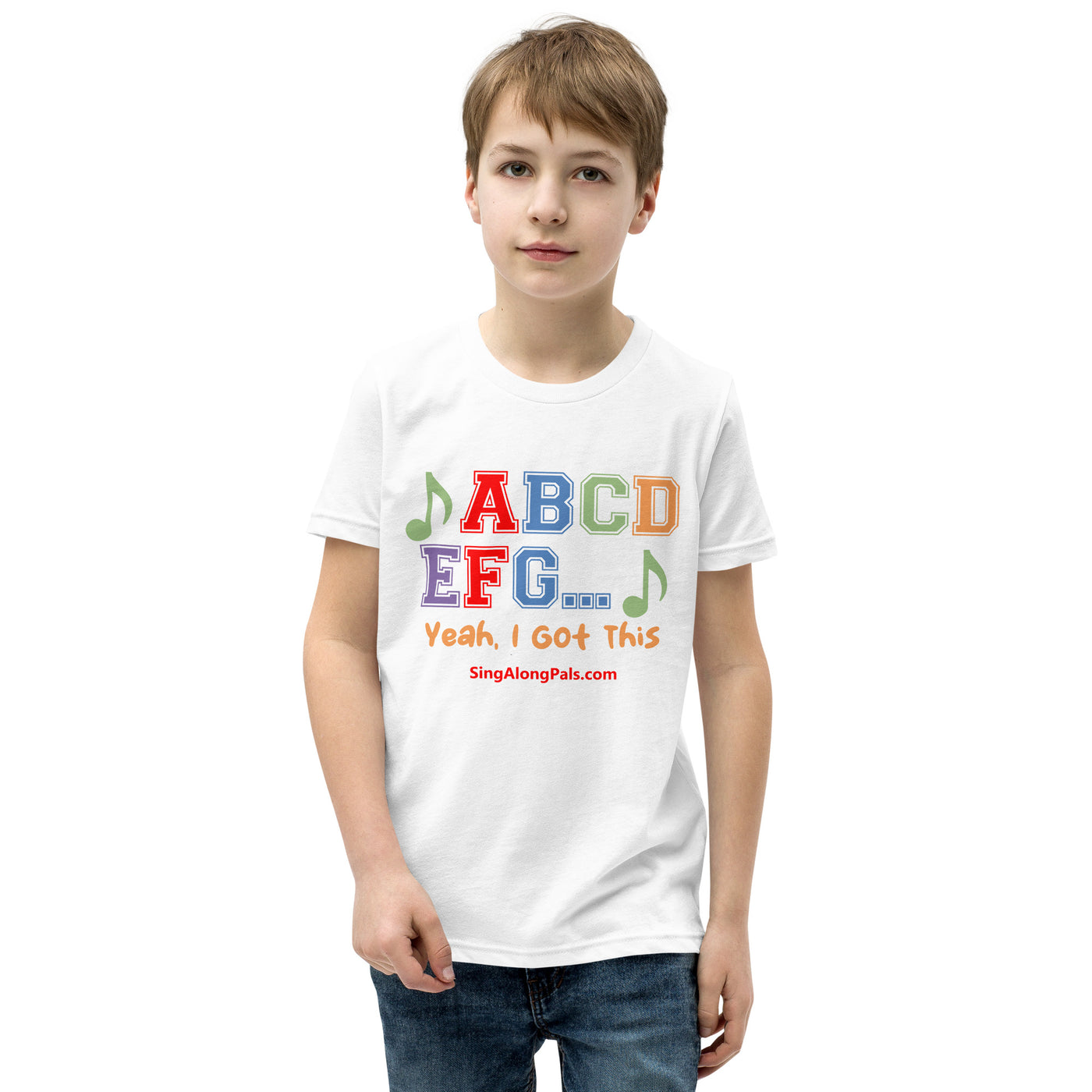 A B C D.. Youth Staple Tee - A B C D.., Youth - SingAlong Pals